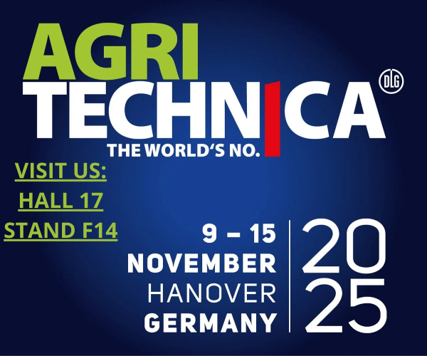 PRESENTI AL AGRITECHNICA 2025 FELICI DI ANNUNCIARE LA NOSTRA PRESENZA ALLA AGRITECHNICA 2025 - HANNOVER -GERMANIA